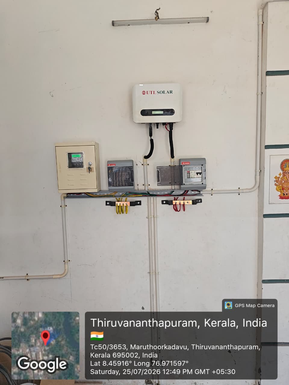 Complete AC/DC setup at Maruthoorkadavu · Jul 2026